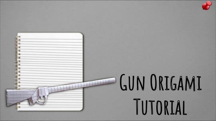 Paper Gun Origami Tutorial