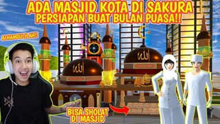 SPESIAL BULAN PUASA!! ADA MASJID BARU DI KOTA SAKURA SCHOOL SIMULATOR - KAYAK MASJID DI INDONESIA