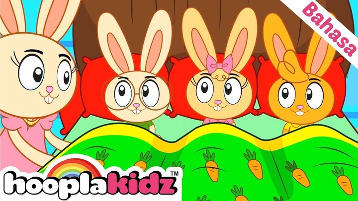 Lagu Kelinci Tidur | Lagu Anak Anak | HooplaKidz Bahasa Indonesia
