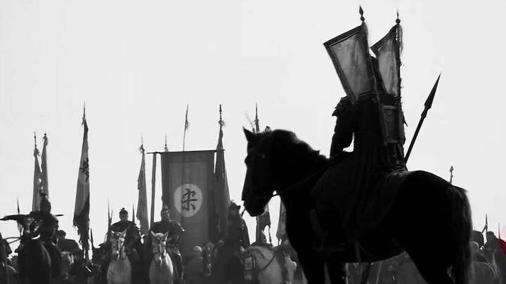 “A Two-Gun General Before the Mighty Host, a Lone-Sword Soul at Dusong Pass”