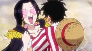 Hancock Digendong Luffy, Reaksinya Langsung Begini 🤣😍