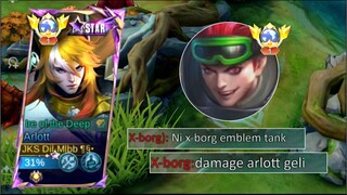 DARI PADA MAIN ARLOTT KEKEBALAN TUBUH MENDING MAIN ARLOTT FUL DAMAGE !! - MLBB