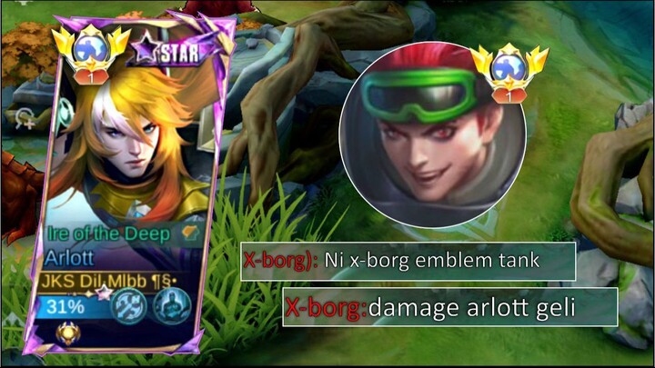 DARI PADA MAIN ARLOTT KEKEBALAN TUBUH MENDING MAIN ARLOTT FUL DAMAGE !! - MLBB