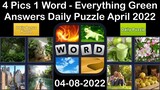 4 Pics 1 Word - Everything Green - 08 April 2022 - Answer Daily Puzzle + Bonus Puzzle