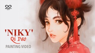 Niky Qi Pao - Painting Video