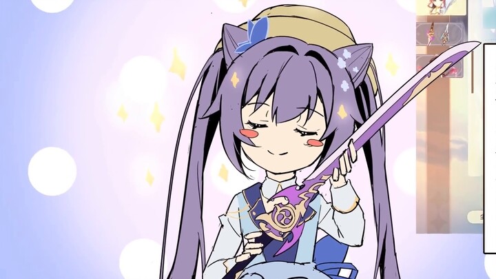 [Genshin Impact mini animation] Everyone, look at my Ayaka, why is there something wrong?