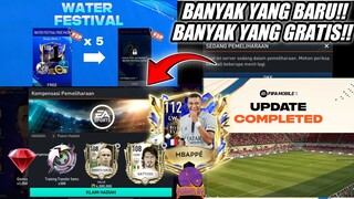BANYAK UPDATE SUPER PENTING!! WATER FESTIVAL EVENT GRATISAN HERE WE GO!! FIFA MOBILE INDONESIA!!