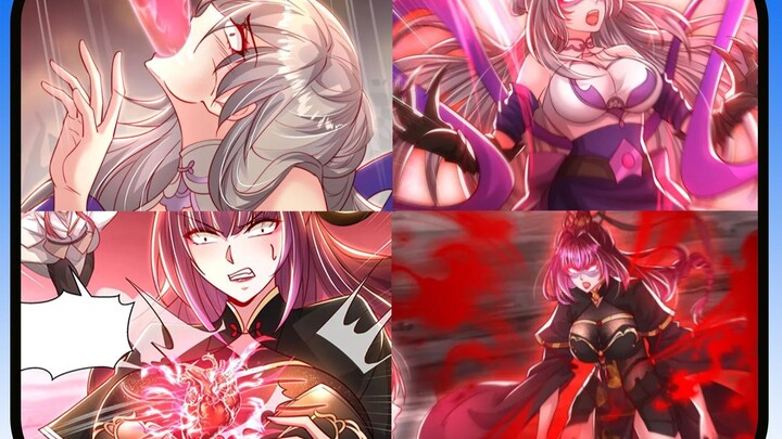 The female Taoist priest and the female swordsman were parasitized and controlled by the blood demon