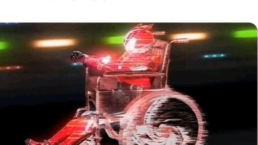 Kamen Rider Drive becomes a wheelchair rider due to a traffic accident?