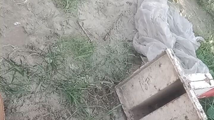 একটি টাওয়ার ক্রেন  কিছু অংশ সেটিং করানোর সময় ছোট্ট একটি ভিডিও