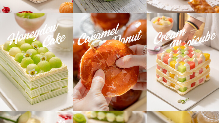 Goodbye 2025! Help me count how many little desserts I made in 2025!