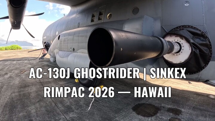 Two Massive Weapons Inside One AC-130J Ghostrider