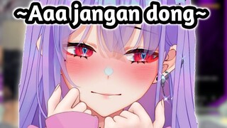 miti bilang "aaa jangan dong"
