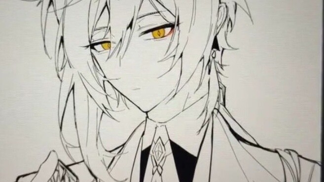 "Mr. Zhongli, can you turn your head?" [Genshin Impact]