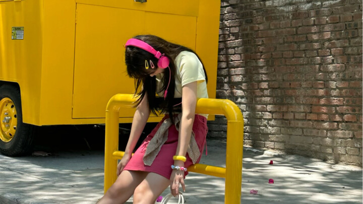 Nothing much, I’m hanging up now! A “let it go” dopamine girl