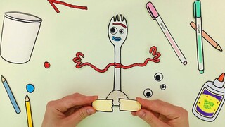 [Stop Motion Animation] Beri dirimu hadiah, sosok eksklusifku Forky |