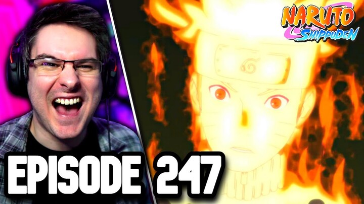 NARUTO'S NEW FORM! | Naruto Shippuden Episode 247 REACTION | Anime Reaction