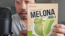 ASMR EATING SOUNDS - MELONA MELON ICE CREAM