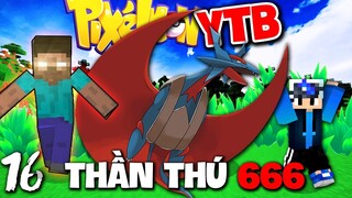 PIXELMON YTB NÂNG CẤP #16 - BẤT NGỜ GẶP THÁNH TRÔN HEROBRINE VÀ TIẾN HÓA MEGA Á THẦN MỚI