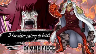 3 Karakter Yang Paling Dibenci Di ONE PIECE , No 3 Paling Dibenci