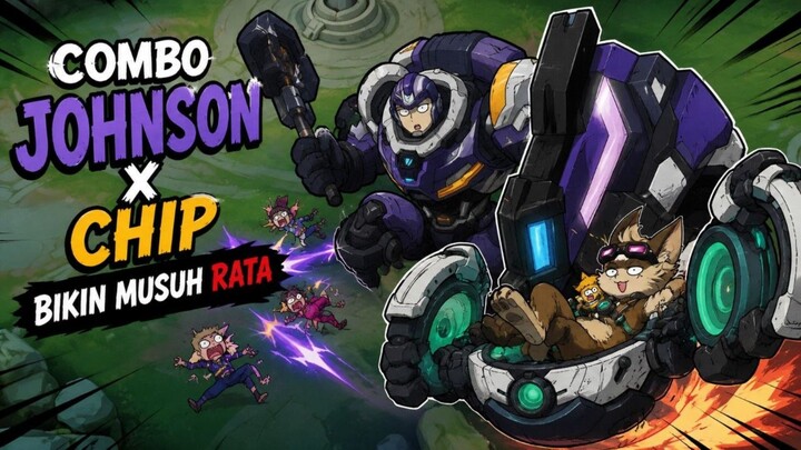 COBAIN COMBO INI DIJAMIN BIKIN KAGET MUSUH 🤣 | MLBB | JOHNSON EXE