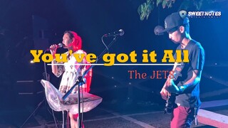 You've got it all | The Jets - Sweetnotes Cover