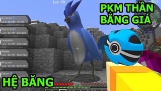 Lên Núi Băng Giá Bắt Chim Thần Huyền Thoại ARTICUNO - Minecraft Pixelmon - Pokémon 3D Android Ios