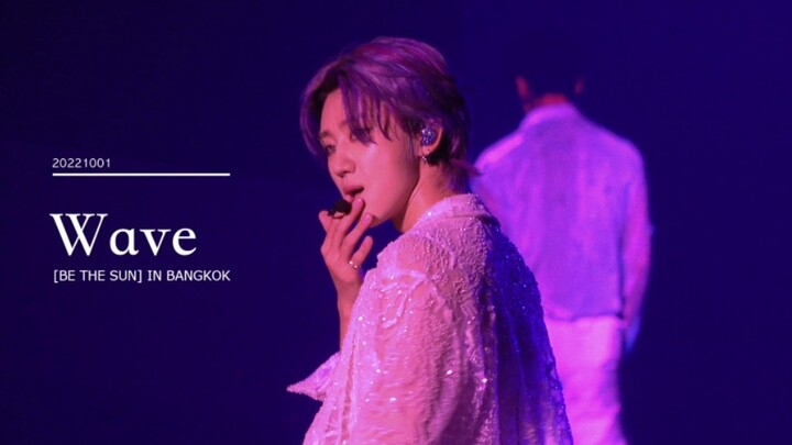 没看过的人有难了…徐明浩 WAVE 4K横屏直拍 221001 BE THE SUN 曼谷场