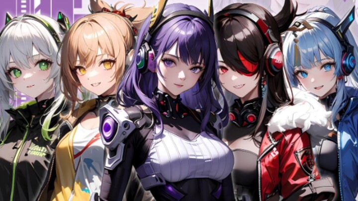 [Genshin Impact] Ketika karakternya menjadi gaya cyberpunk, pernahkah Anda begitu tampan?