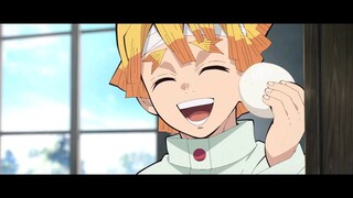 yang lain pada bertarung sementara itu si zenitsu