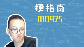 810975是什么梗【梗指南】