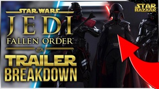 FALLEN ORDER Reveal Trailer Breakdown | Star Wars Jedi: Fallen Order