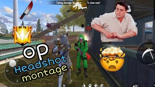 Phenomenal Headshot Montage ::(freefire highlights) || Epic moments || Road to Grandmaster⚡