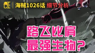 【阿旺】路飞实力比肩最强生物？海贼1026话细节分析！