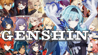[Genshin Impact] All characters montage