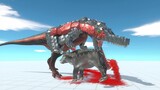 BARYONYX vs UNITS - Animal Revolt Battle Simulator