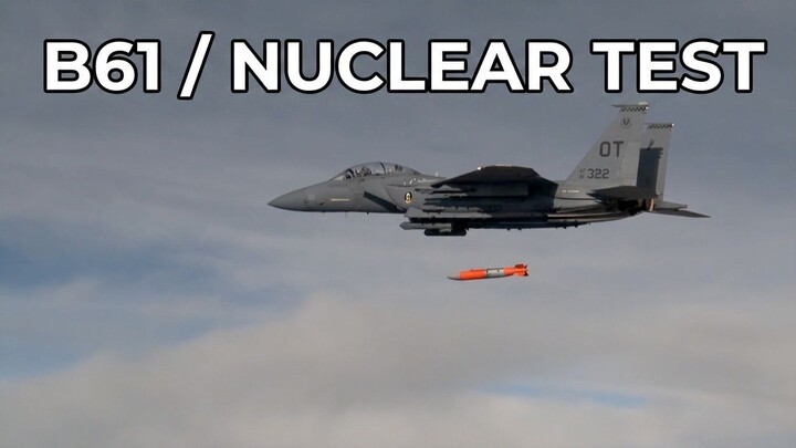USAF Drops Inert B61 Nuclear Bomb | Tonopah Flight Test
