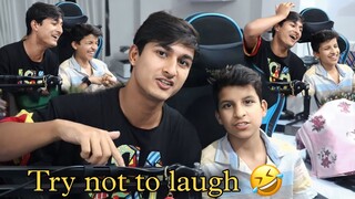 Haste haste halat khrab hogyi aaj to 😂 ( try not to laugh challenge with piyush)