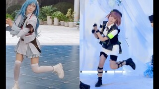 Cosplayer sejati dapat menampilkan satu tarian dengan dua cara berbeda☆ Perbandingan langsung Ifu