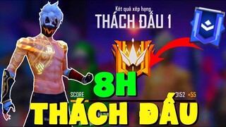 FREE FIRE | Hành Trình Leo Bạch Kim 3 Lên Thách Đấu Trong Vòng 8 Tiếng | Mùa 23 !!!