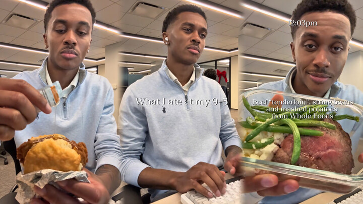 American Working Person | Daily Meal Log + Rating