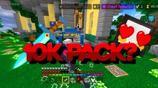 Skywars/T wars with my 10k Pack (Controller Gameplay)