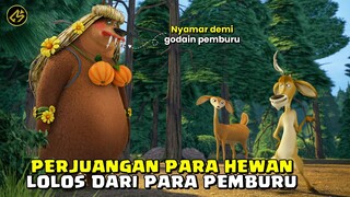 KETIKA PARA HEWAN MENJADI DETEKTIF 😂😂😂|| Alur Cerita FIlm OPEN SEASON: SCARED SILLY (2015)