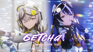 【尘白禁区MMD】白天琴诺，晚上莫尔索