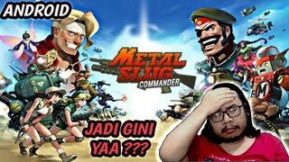 GAME METAL SLUG DI ANDROID UNTUK KAUM REBAHAN !! METAL SLUG COMMANDER GAMEPLAY INDONESIA