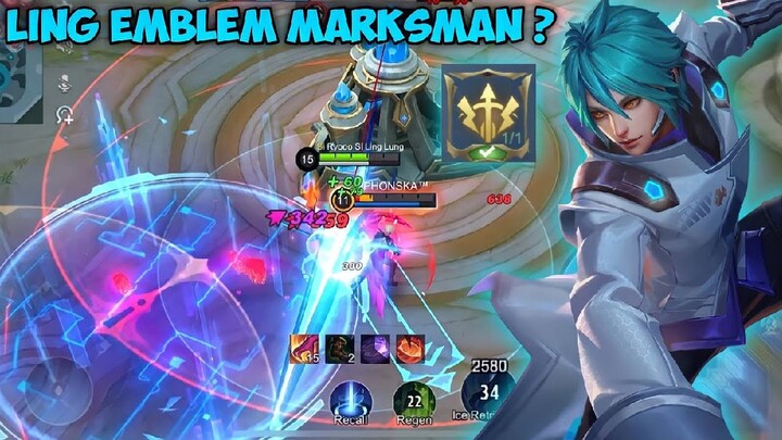 LING EMBLEM MARKSMAN? GILA DEMAGENYA SAKIT BANGET!!