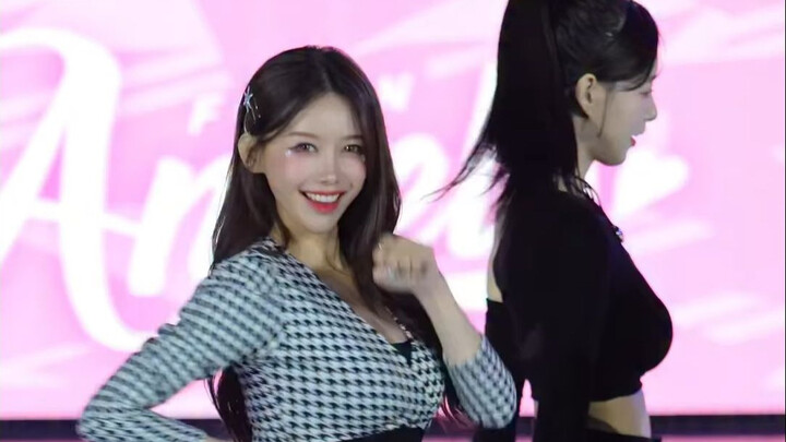 Fubon Braves Home Opener — Halftime Dance: AOA - Miniskirt, Yaeong Close-Up @yyyoungggggg #LeeYaeong