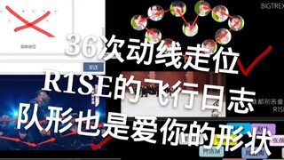 【R1SE】谁都别吝啬·36次精准动线走位 队形也是爱你的形状