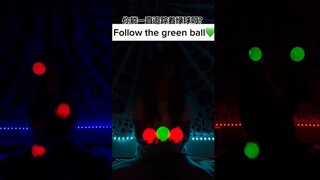 为了找到绿球 我都不敢眨眼