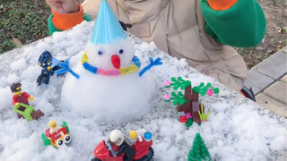南方孩子想玩雪？妈妈这个办法真是绝了，孩子都玩疯了